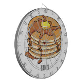 Pancake Cartoon Dartscheibe (Vorderseite Links)