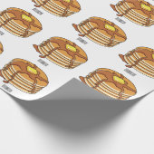 Pancake Cartoon Geschenkpapier (Ecke)