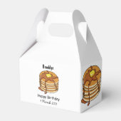 Pancake Cartoon Geschenkschachtel (Rückseite)