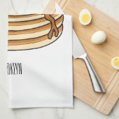 Pancake Cartoon Geschirrtuch (Viertel Falte)