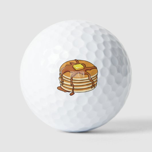 Pancake Cartoon Golfball (Vorderseite)