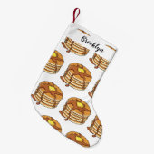 Pancake Cartoon Kleiner Weihnachtsstrumpf (Vorderansicht (hängend))