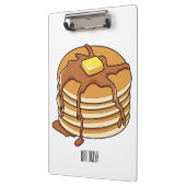 Pancake Cartoon Klemmbrett (Links)