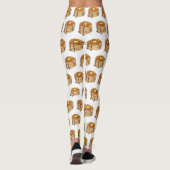 Pancake Cartoon Leggings (Rückseite)