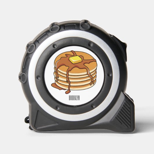 Pancake Cartoon Maßband (Vorderseite)