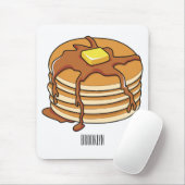 Pancake Cartoon Mousepad (Mit Mouse)