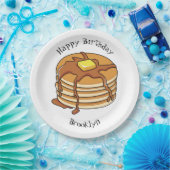 Pancake Cartoon Pappteller (Party)