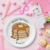 Pancake Cartoon Pappteller (Party)