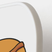 Pancake Cartoon Pickleball Schläger (Linke Seite)