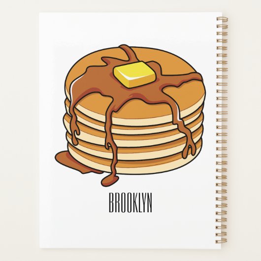 Pancake Cartoon Planer (Rückseite)