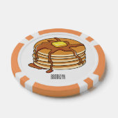 Pancake Cartoon Pokerchips (Einzeln)