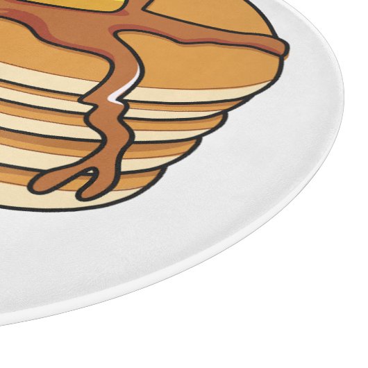 Pancake Cartoon Schneidebrett (Ecke)