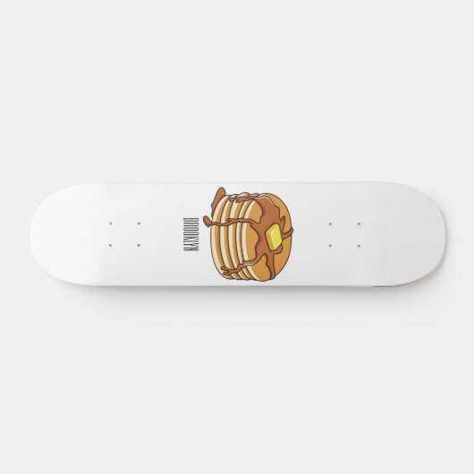 Pancake Cartoon Skateboard (Horizontal)