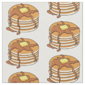 Pancake Cartoon Stoff (Nahaufnahme)