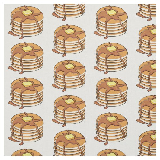 Pancake Cartoon Stoff (Muster)