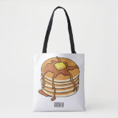 Pancake Cartoon Tasche (Vorderseite)