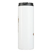 Pancake Cartoon Thermosbecher (Rückseite)