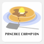 Pancake Champion Stickers (Vorderseite)