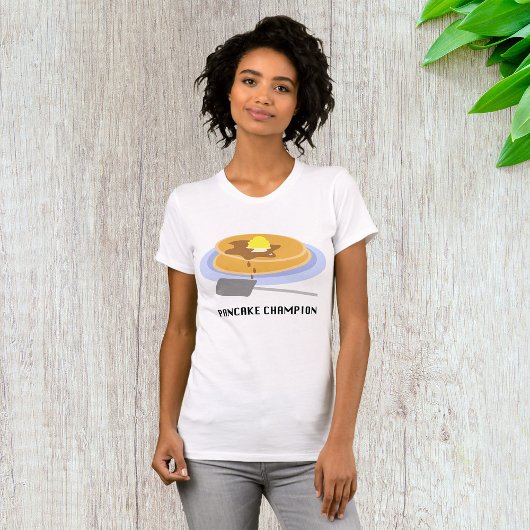 Pancake Champion Womens T - Shirt