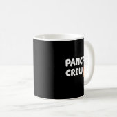 Pancake Crew Funny Pancake Lover Pancake Christmas Kaffeetasse (VorderseiteRechts)