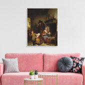 Pancake Day, 1845 Leinwanddruck (Insitu (Wohnzimmer))