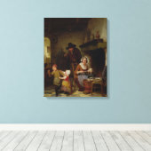 Pancake Day, 1845 Leinwanddruck (Insitu (Holzboden))