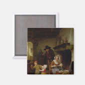 Pancake Day, 1845 Magnet (Vorderseite/Rückseite)