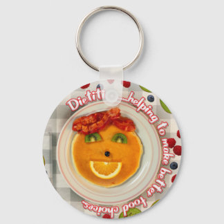 PANCAKE FACE DIETITISCH SCHLÜSSELANHÄNGER