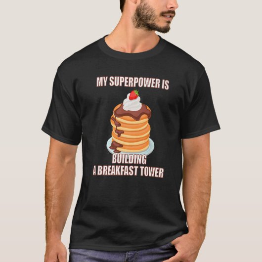 Pancake Flapjack Pajama Niedlich Pancake Maker T-Shirt (Vorderseite)