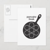 Pancake Freak Postcard Postkarte (Vorne/Hinten)