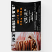 Pancake Fundraiser Banner (Vertikal)