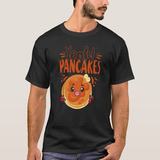 Pancake Kids Yeah Pancakes T-Shirt (Vorderseite)