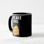 Pancake King Funny Pancake Lover Pancake King  Tasse (Vorderseite Links)
