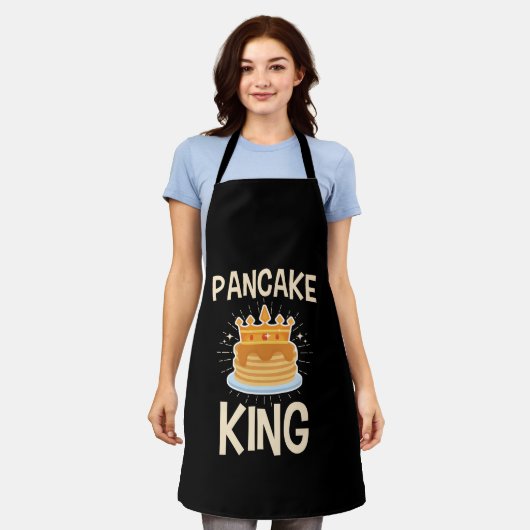 Pancake King Schürze (Getragen)