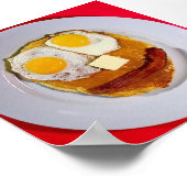 Pancake-lustiges Gesicht Poster (Ecke)