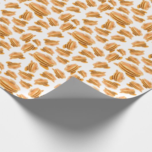 Pancake-Muster Geschenkpapier (Ecke)