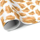 Pancake-Muster Geschenkpapier (Rolleneckpunkt)