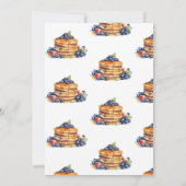 Pancake | Niedliche Einladungen für Babyduschen (Rückseite)