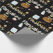 Pancake Pajama Geschenk Geschenkpapier (Ecke)