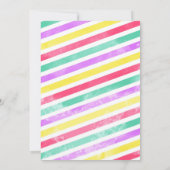 Pancake Pajamas Einladung zum Geburtstag (Rückseite)