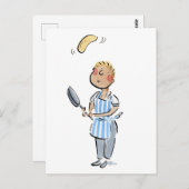 Pancake Postkarte (Vorne/Hinten)