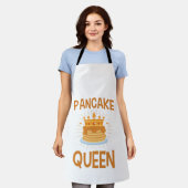 Pancake Queen Women Samstag Morgen Pancakes Schürze (Getragen)
