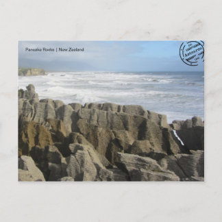 Pancake Rocks (Neuseeland) Postkarte