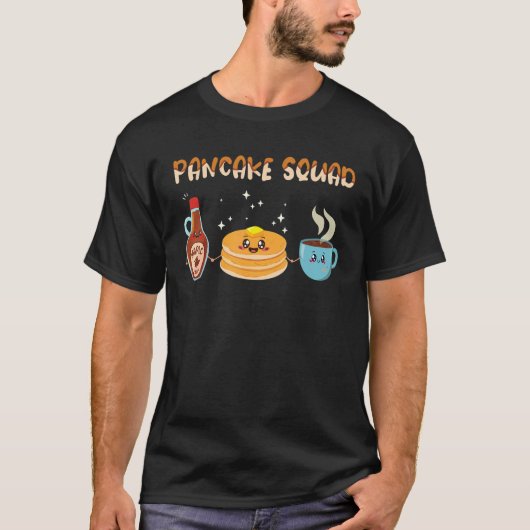 Pancake Squad Flapjack Maker Pancake Maker Pancake T-Shirt (Vorderseite)