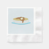 Pancake Stack Serviette (Vorderseite)