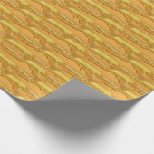 Pancake und Ahornsirup niedlich Geschenkpapier (Ecke)