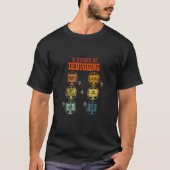 Pancake Web Coder Programm für Entwickler mit voll T-Shirt (Vorderseite)