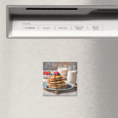 Pancakes and Milk Magnet (In Situ (Geschirrspüler))