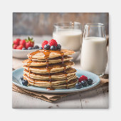 Pancakes and Milk Magnet (Vorne)