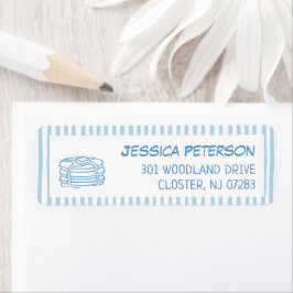 Pancakes and Pajamas Party Return Address